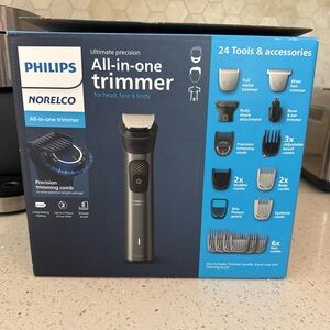 Philips Norelco All-in-One Trimmer - Black and Blue
